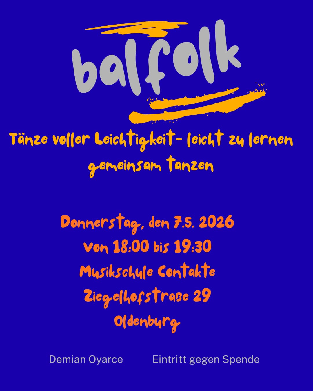 Tanzen Musikschule Oldenburg