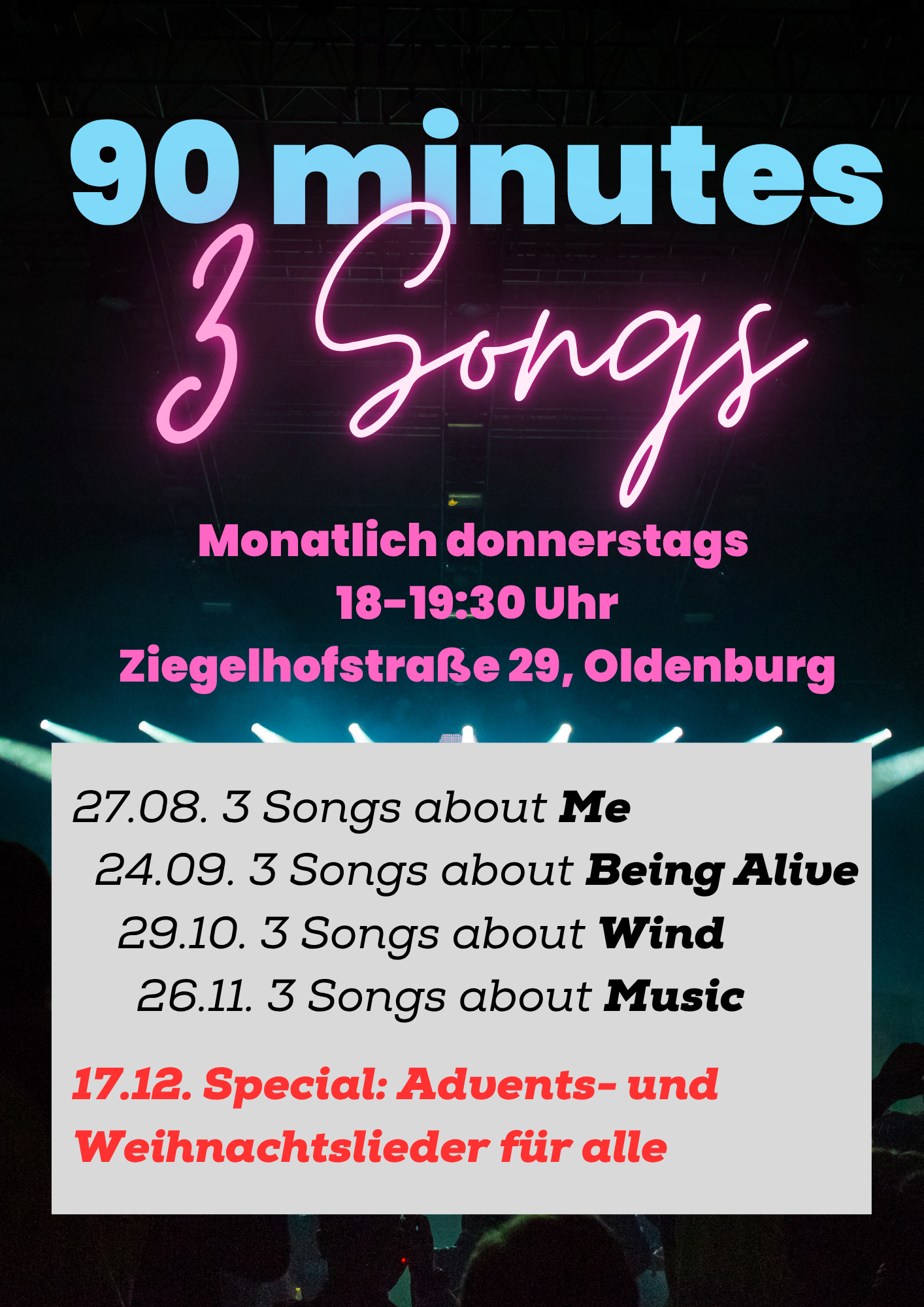 Offener Chor Oldenburg Musikschule